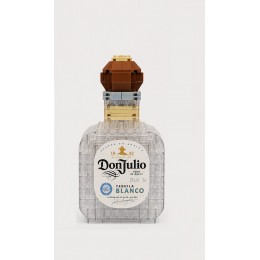 Конструктор 3D пляшка текіли Дон Хуліо Don Julio 140 деталей Конструктор 3D пляшка текіли Дон Хуліо Don Julio 140 деталей