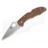 Ніж Spyderco Delica 4 Коричневий Ніж Spyderco Delica 4 Коричневий