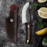 Ніж для м'яса з кованою ручкою + чохлом Ніж для м'яса з кованою ручкою + чохлом