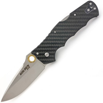 Ніж Cold Steel Golden Eye Elite Китай чорний + дві кліпси Ніж Cold Steel Golden Eye Elite Китай чорний + дві кліпси