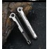 Ніж складаний Aiboduo M390 Metal Танто сірий + чохол