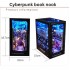 Бук Нук Кіберпанк книжковий куточок Румбокс Інтер'єрний конструктор DIY Cyberpunk Book Nook TC-36