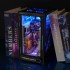 Бук Нук Кіберпанк книжковий куточок Румбокс Інтер'єрний конструктор DIY Cyberpunk Book Nook TC-36