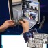 Бук Нук Кіберпанк книжковий куточок Румбокс Інтер'єрний конструктор DIY Cyberpunk Book Nook TC-36