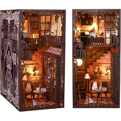 Бук Нук Таємничий замок No.9 Secret castle II DIY Book Nook Інтерьерний конструктор SL-13