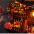 Бук Нук Алея Сакури Book Nook Cherry Blossom Alley Інтер'єрний конструктор DIY TC-25 + купол