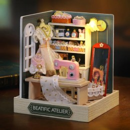 Румбокс Конструктор 3D DIY Ательє Румбокс DIY Beatific Atelier Roombox QT-047 Румбокс Конструктор 3D DIY Ательє Румбокс DIY Beatific Atelier Roombox QT-047