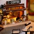 Румбокс Кав'ярня Coffee Time інтер'єрний 3D конструктор QT-048 Румбокс Кав'ярня Coffee Time інтер'єрний 3D конструктор QT-048