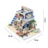 Румбокс Будиночок біля моря Blue Coast інтер'єрний конструктор DIY mini house Roombox М032