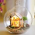 Румбокс - куля інтер'єрний 3D конструктор Miniature DIY House Pandora Magic Garden 2008 з підставкою