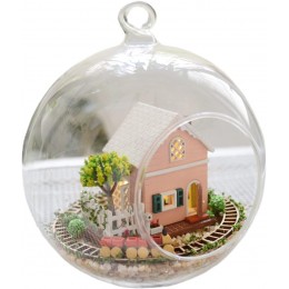 Румбокс - куля інтер'єрний 3D конструктор Miniature DIY House Pandora Magic Garden 2008 з підставкою Румбокс - куля інтер'єрний 3D конструктор Miniature DIY House Pandora Magic Garden 2008 з підставкою