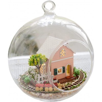 Румбокс - куля інтер'єрний 3D конструктор Miniature DIY House Pandora Magic Garden 2008 з підставкою