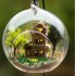 Румбокс - куля інтер'єрний 3D конструктор Mini series DIY Norway tree house G016 + підставка