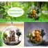 Румбокс - куля інтер'єрний 3D конструктор Mini series DIY Norway tree house G016 + підставка