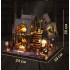 Румбокс Магічний Дім Луни Luna Magic House Roombox DIY House ES-011 + купол