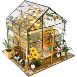 Румбокс Зимовий Сад Оранжерея ЗД інтер'єрний конструктор Sunshine Flower House PC2306 Румбокс Зимовий Сад Оранжерея ЗД інтер'єрний конструктор Sunshine Flower House PC2306